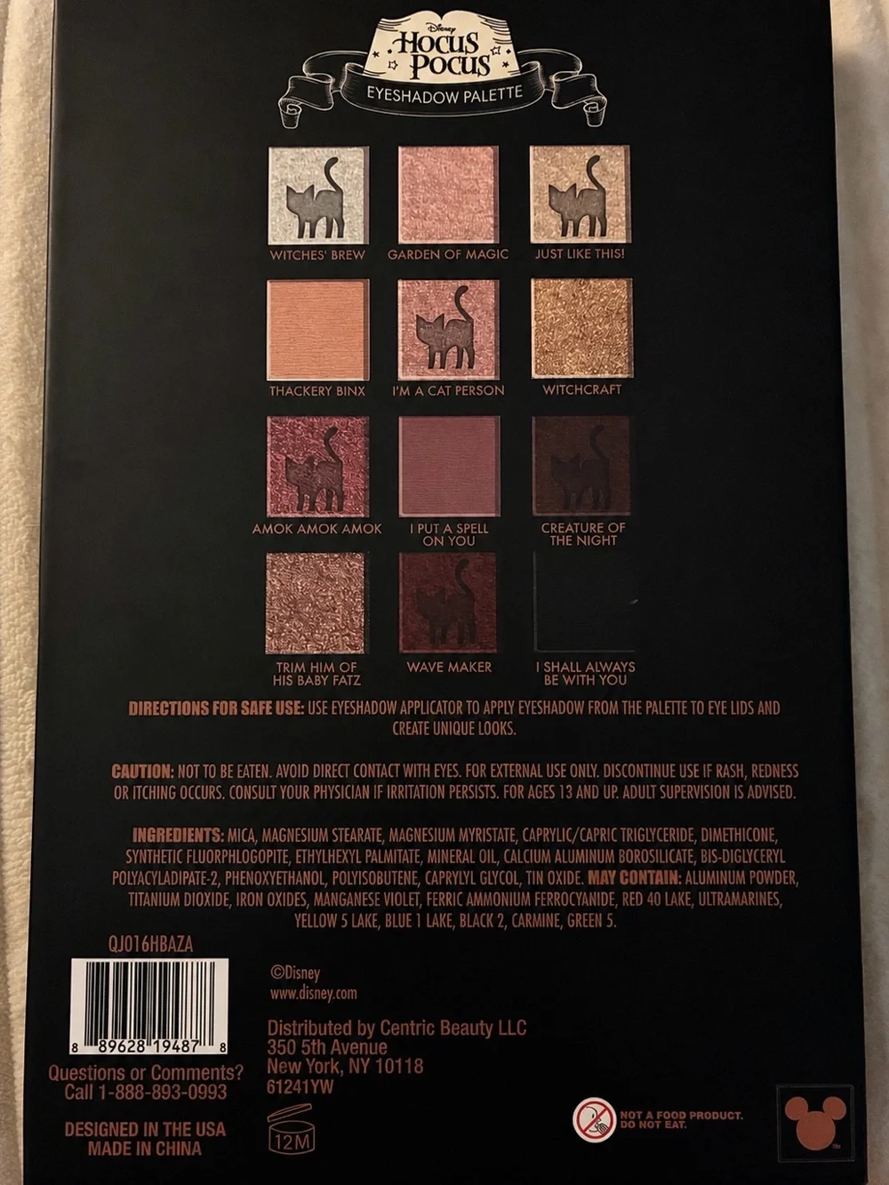 Disney Hocus Pocus Eyeshadow Palette
